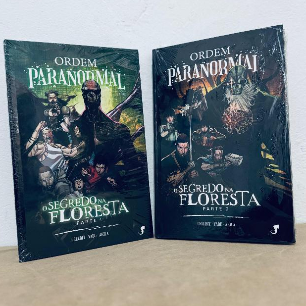 Kit - Ordem paranormal - Segredo da Floresta Parte 1 e Parte 2 - 02 Livros