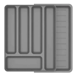 Porta Talheres Organizador De Gaveta Cozinha Com Extensor Logic OU Divisor de Talher 36cm x 28cm