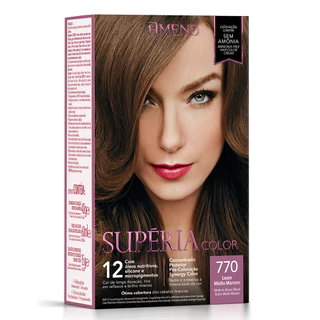 Amend Kit Tonalizante Supéria Color 770 Marrom Intenso em Oferta na Shopee