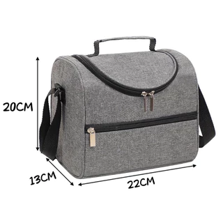Bolsa Termica Marmita Porta Lanche Bebida Viagem