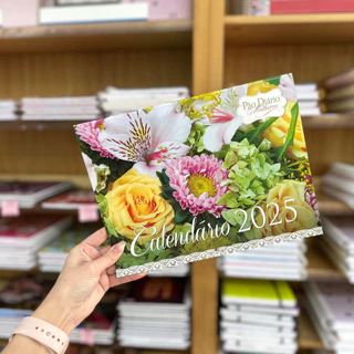 Calendário de Parede 2025 Mulheres Pão Diário