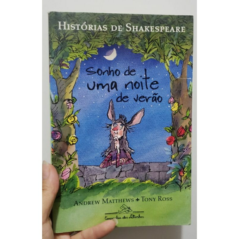 Livro Sonho de uma noite de verão - William Shakespeare | Shopee Brasil