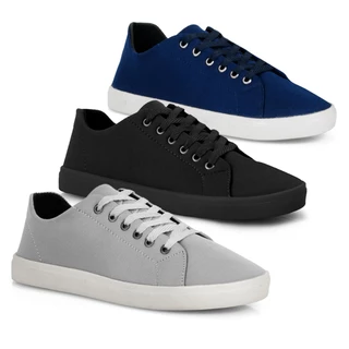 KIT Tênis Sapatenis Casual Masculino Confortável