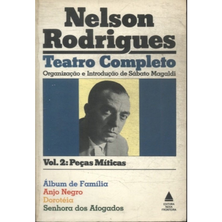Teatro Completo Volume 1 Peças Psicológicas de Nelson Rodrigues ...