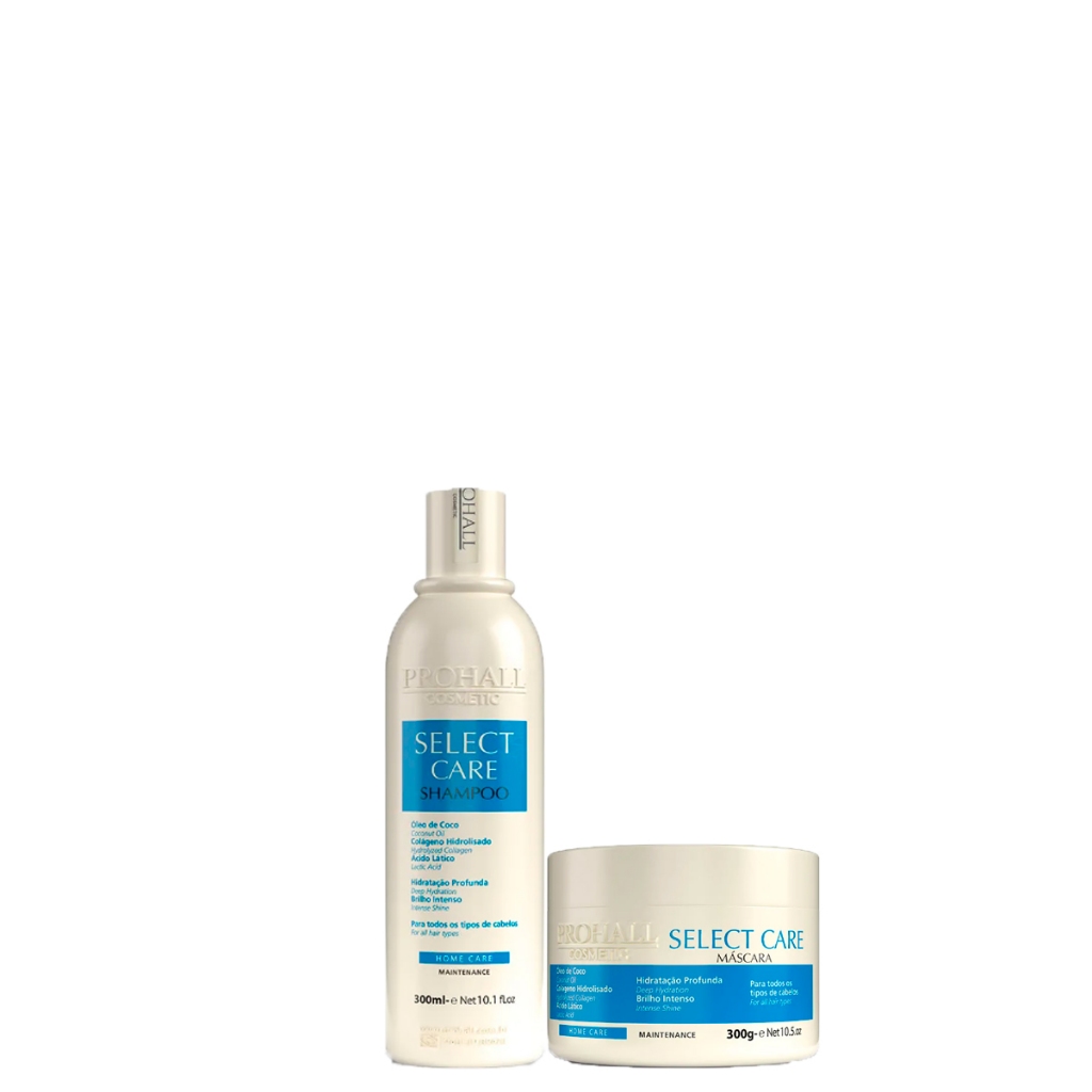 Kit shampoo e máscara Select Care 300g | Shopee Brasil