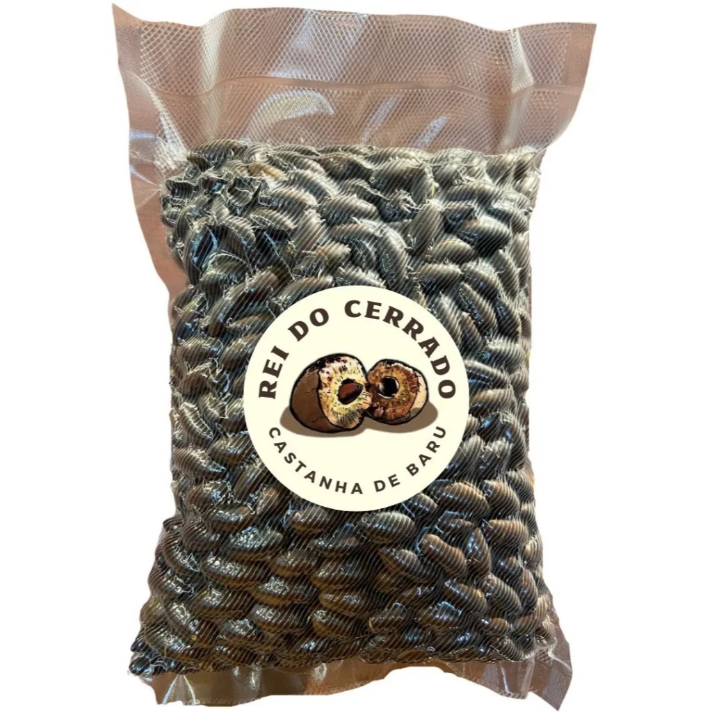 Castanha de Baru Torrada Sem Sal Premium