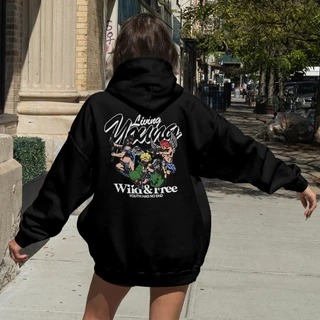 Blusa Moletom Anjos Living Young Streetwear Fluxo Geek REF 2299