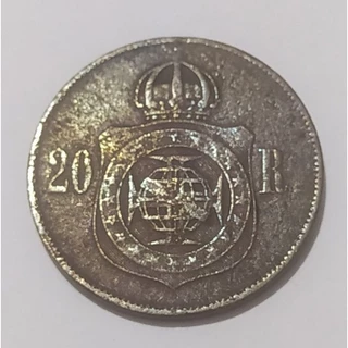 Moeda de 20 réis 1869