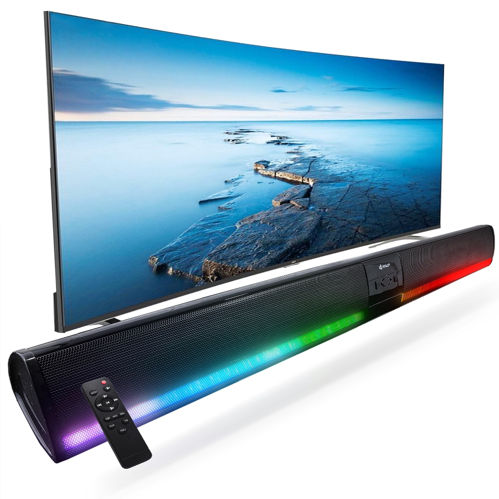 Soundbar INFIBLA P2 Max - Split Design 2 En 1, Bluetooth 5.0, 4 Haut-parleurs - Pour TV, PC, Tablette, Home Cinéma