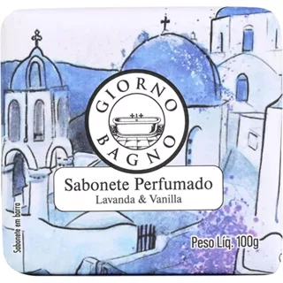 GIORNO BAGNO SABONETE EM BARRA PARA MÃOS E CORPO 100G