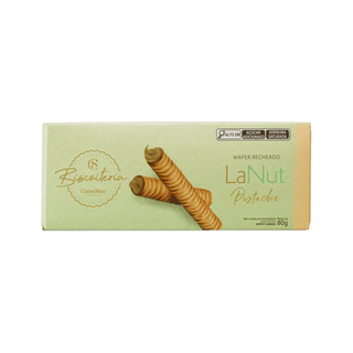 Wafer Biscoiteria Pistache Cacau Show 80g em Oferta na Shopee
