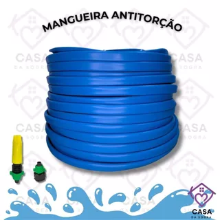 Mangueira de Jardim Flat Anti-Torção Anti-Dobra 10 a 50 Metros