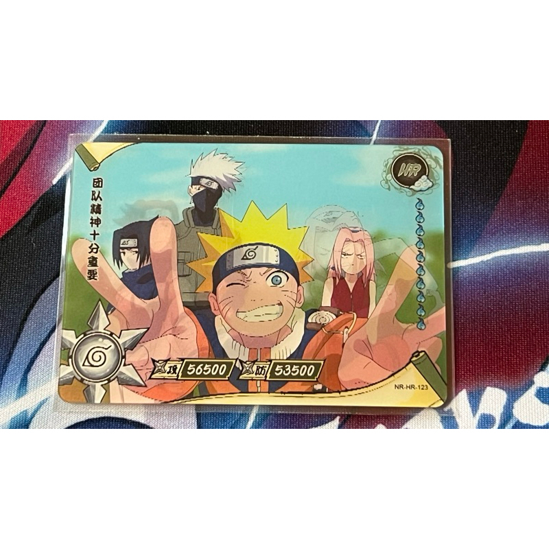 Naruto Shippuden 3D HR Card Game Kayou TCG 1° Edição Original