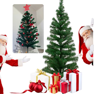 Árvore De Natal Pinheiro 1,20 Metros 120 Galhos Cheio De Alta Qualidade Envio No Mesmo Dia
