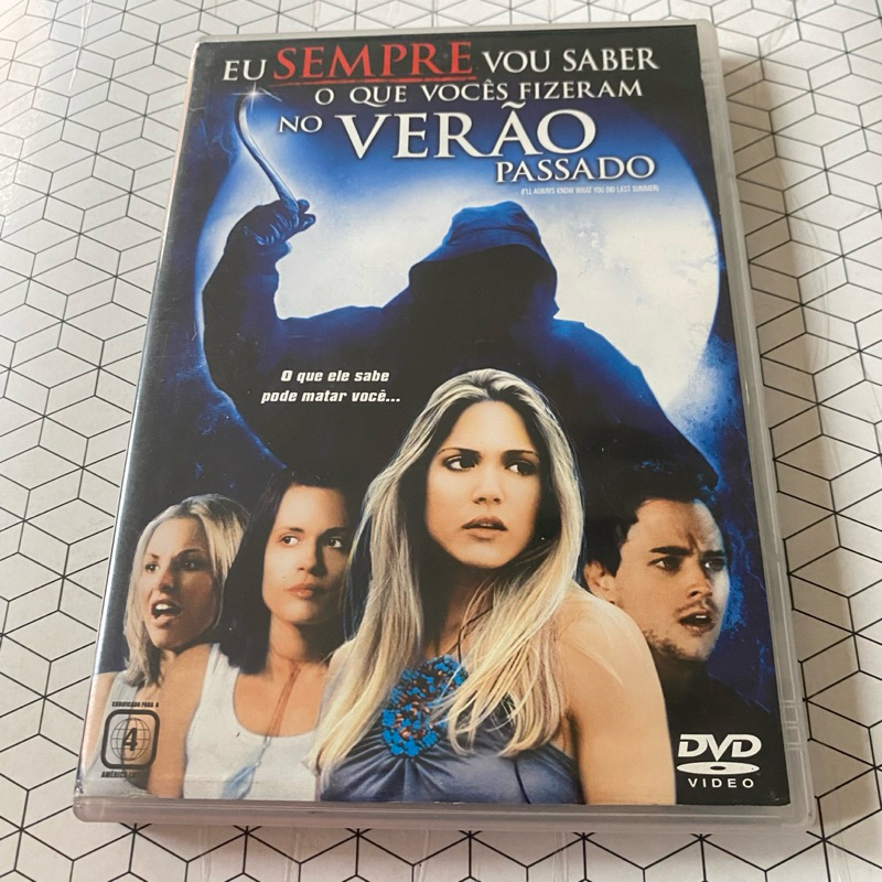 Dvd original Eu sempre vou saber o que vocês fizeram no verão