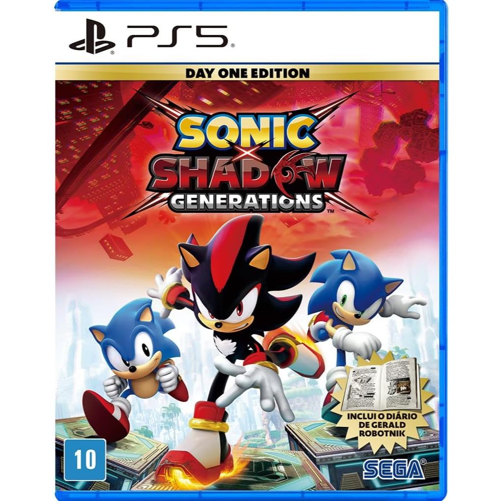 Sonic X Shadow Generations – PlayStation 5 - Mídia física