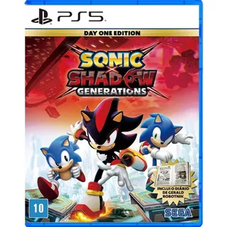 Sonic X Shadow Generations – PlayStation 5 - Mídia física