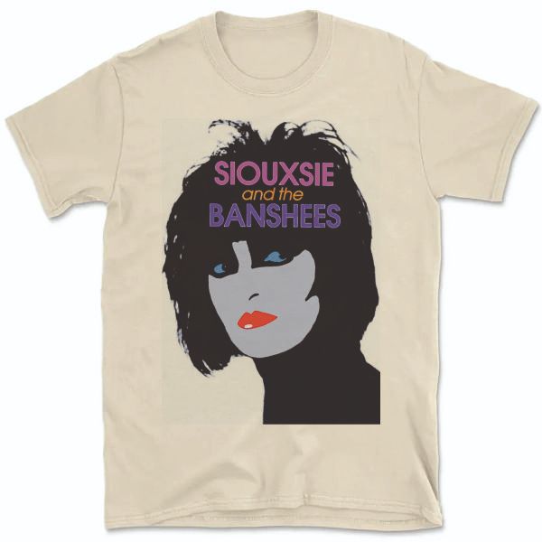 Camiseta Vintage Unissex Siouxsie Sioux Siouxsie and the Banshees
