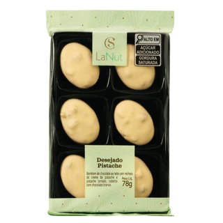 Bombons Petit Deli Pistache 78g Chocolate Cacau Show em Oferta na Shopee
