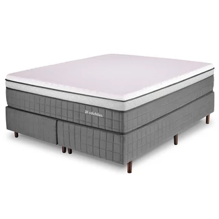 Pillow Top Casal Anatomic High Resilience Espuma Premium BF Colchões