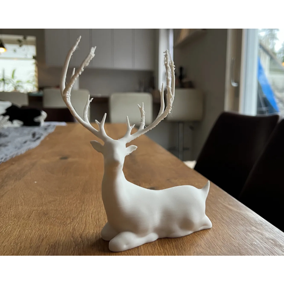 Rena Servo Escultura Enfeite De Decoração