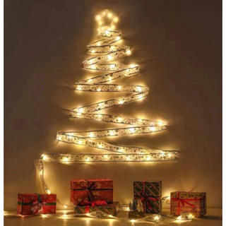 Fita aramada Pisca pisca Led 3M Estilos diversos para o Natal Branco Amarelo Colorido