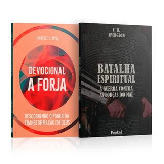 Kit 2 Livros - Corações Forjados em Deus | A Forja + Batalha Espiritual