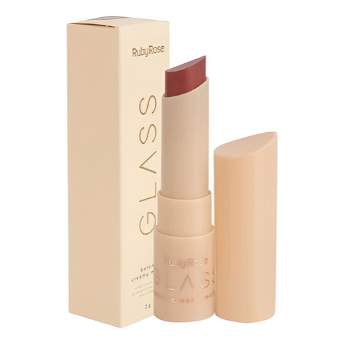Batom Creamy Matte Glass Gl02 Intenso | Shopee Brasil