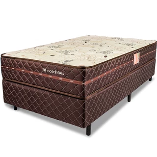Cama Box com Colchão Solteirão Ortopédico D33 97x203cm Bf Colchões