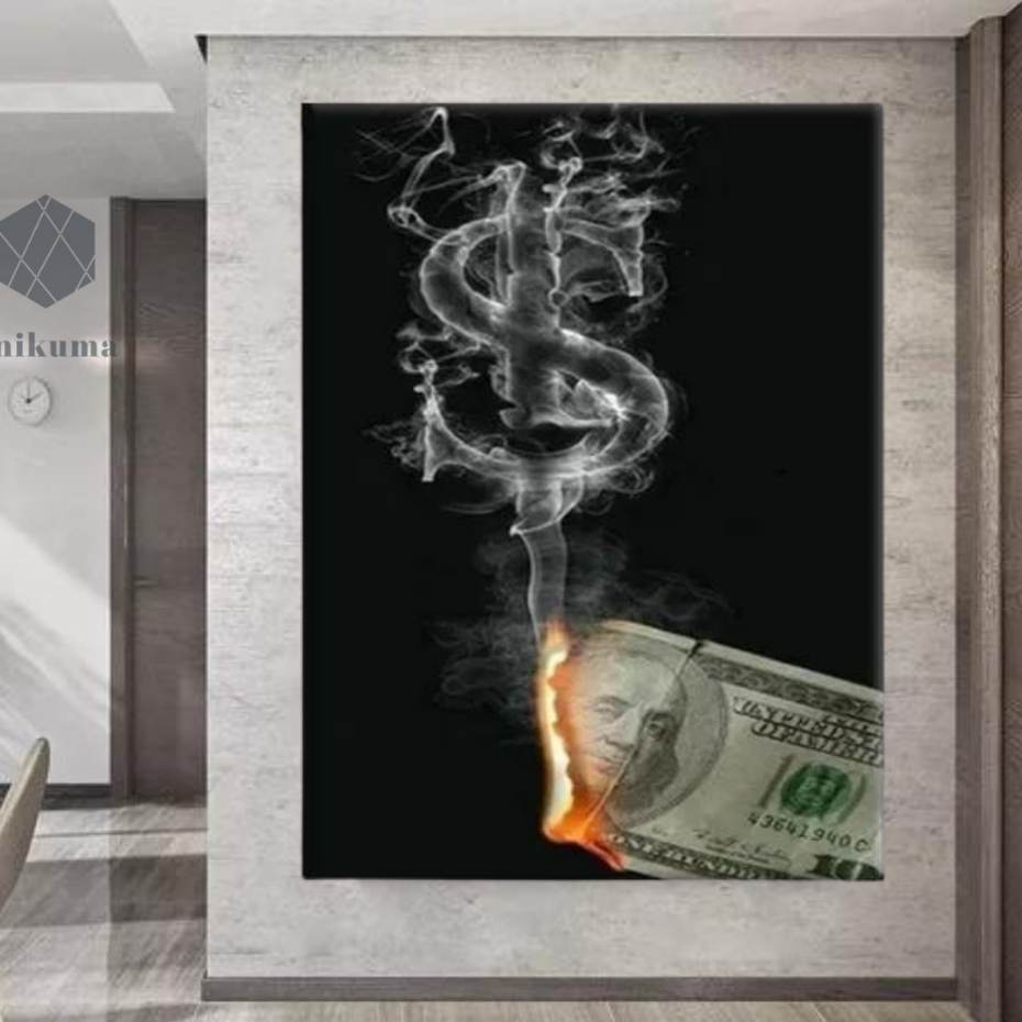 Quadro Para Quarto Masculino Com Moldura Alta Definição Decoração Escritório