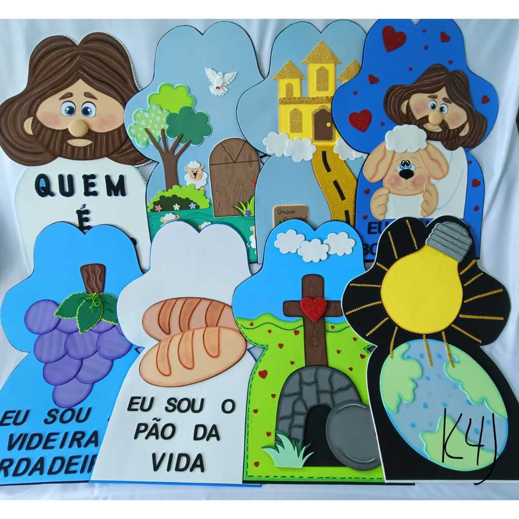 Recurso Visual Bíblico - Quem é Jesus?? | Shopee Brasil