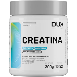 Creatina Monohidratada 300g Dux Human Health 100% Pura