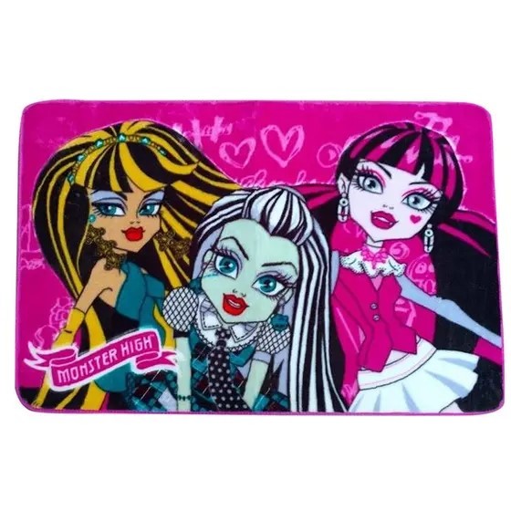 Tapete Monster High 1,2 X 0,8m Não Alérgico Jolitex | Shopee Brasil
