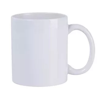 Caneca de Porcelana para Sublimação Branca 325ml AAA Importada - 20 UNIDADES