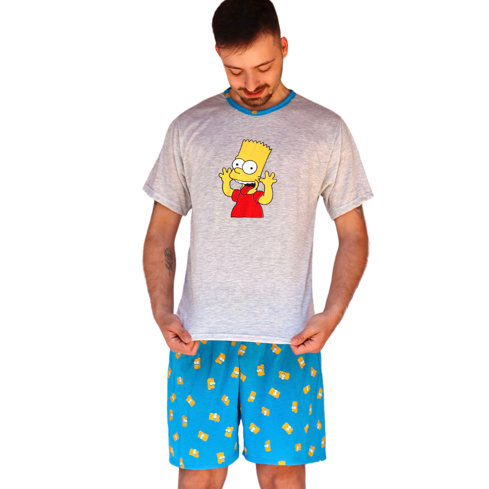 Pijama Masculino Adulto Curto Estampas Divertidas/ Pijama Masculino ...