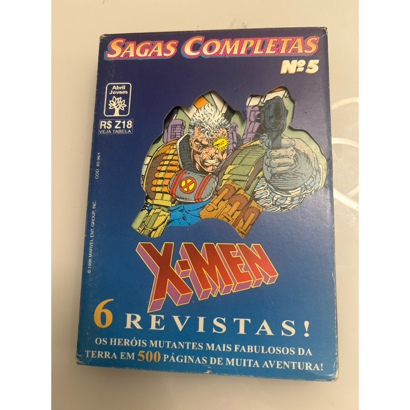 X-Men Sagas Completas com 6 edições (80 a 85) Editora Abril