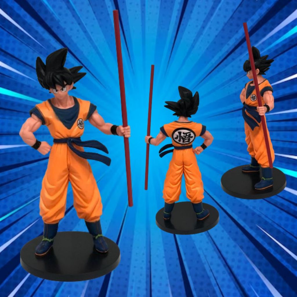 Dragon Ball Son Goku Super Saiyan Anime Action Figure, modelo DBZ ...