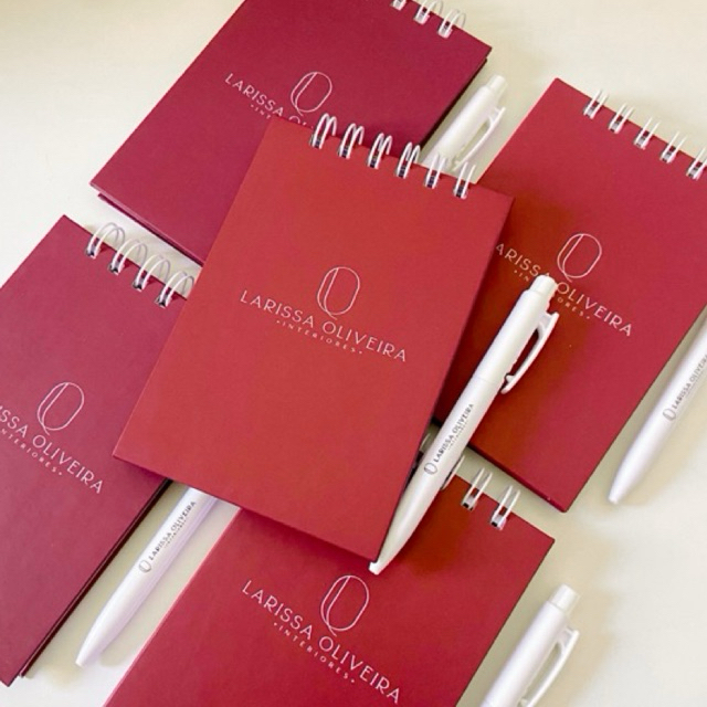 6 kits bloquinhos + canetas personalizados bloco A6 com caneta ...