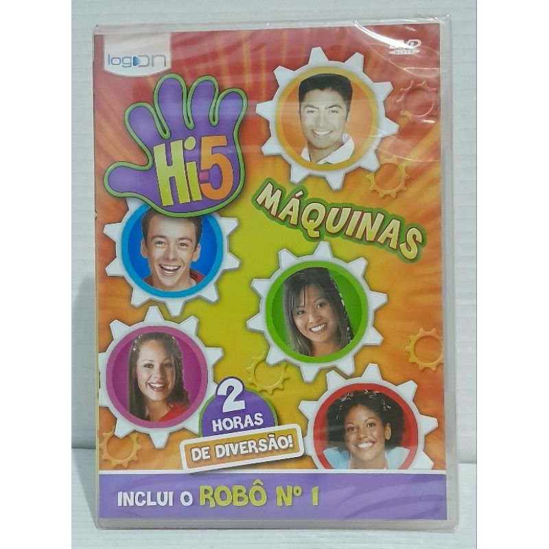 Dvd Hi-5 - Máquinas (Novo/Original/Lacrado) | Shopee Brasil