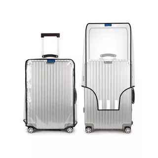 Capa De Mala Transparente Em Pvc À Prova D'água, Protetor De Viagem Para Malas em Oferta na Shopee