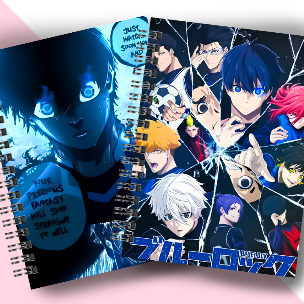 Sketchbook Blue Lock Caderno de Desenho e Aquarela, Capa Flexível A5 ...