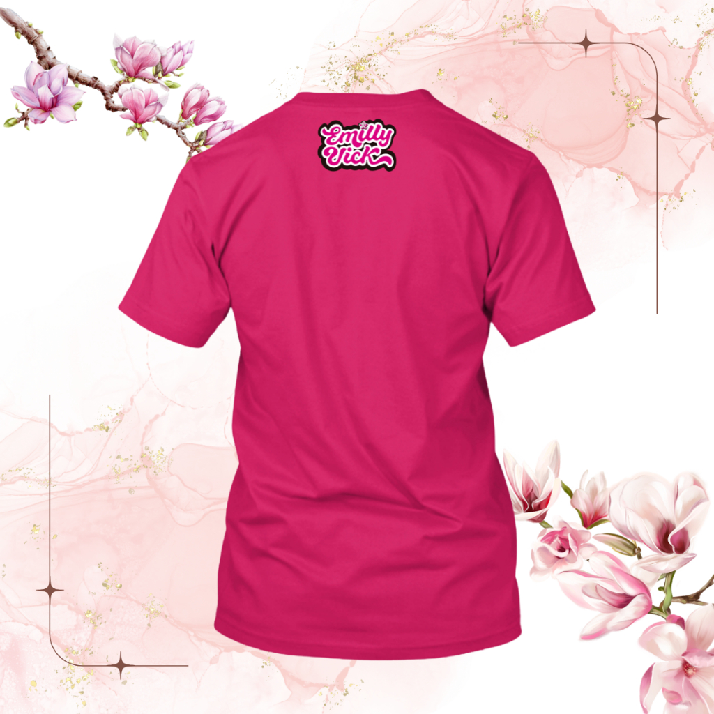 Camiseta Emilly Vick Youtuber Turma dos Rosas Chiclete Juvenil Festa ...