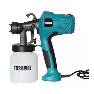 Pistola Elétrica para Pintura Pulverizador de tinta Compressor com Bico de Metal 450w TSSAPER