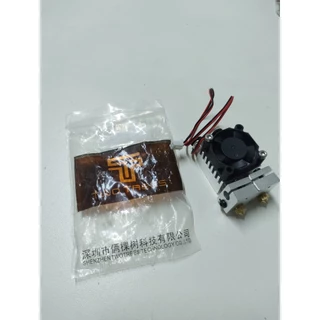 Kit Hotend duplo com fan e3d twotrees Impressora 3d