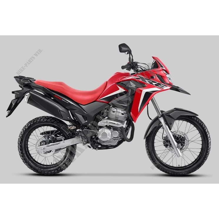 Tinta automotiva base poliester p/ moto vermelho victory red R334 honda ...