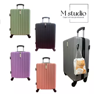 Mala de viagem De Bordo 10kg Abs Giro 360° Cadeado com senha promocao