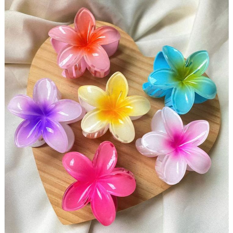 Presilha de cabelo Flor Flower Grande Moda Blogueira Trendi - UNIDADE ...