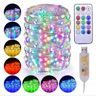 Fio De Fada Led Smart Decoração Cordão De Luz Rgb 5-20mts