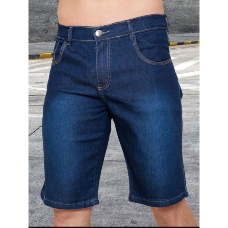 Kit 3 Bermuda Jeans Masculina