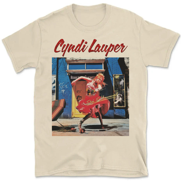 Camiseta Vintage Unissex Cyndi Lauper C346 | Shopee Brasil